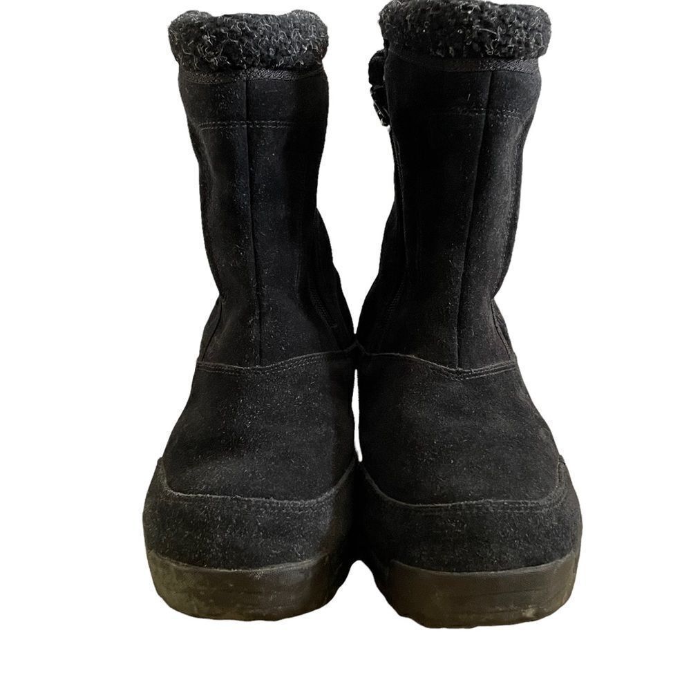 Sorel ~Winter Boots ~Womens Waterfall NL1964-010 ~Black Suede~ Mid Calf Size 8.5